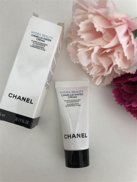 chanel hydra camellia water cream.